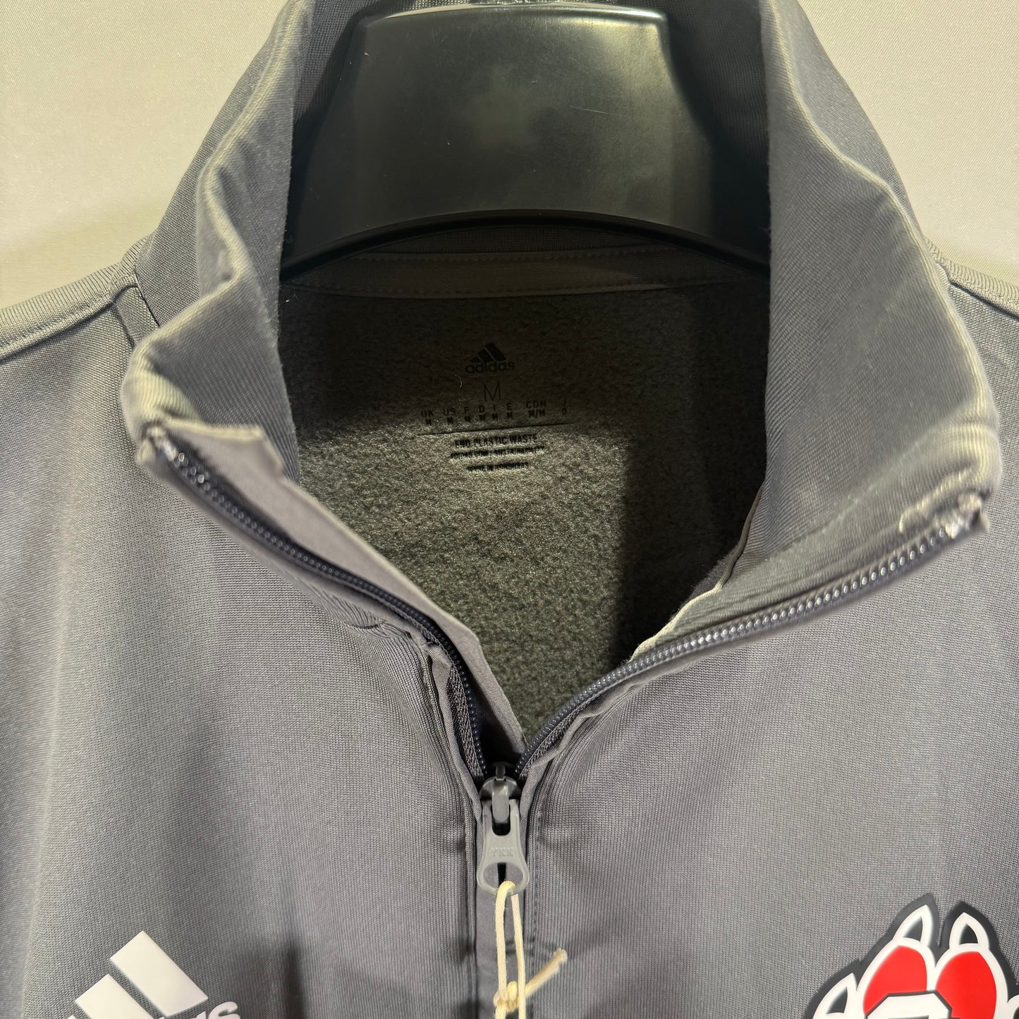 Adidas University of South Dakota 1/2 Zip Pullover (New)