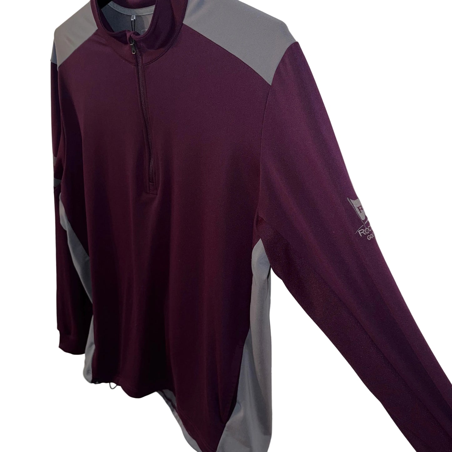 Adidas Rocky Run Golf Course 1/4 Zip Pullover (Preloved)