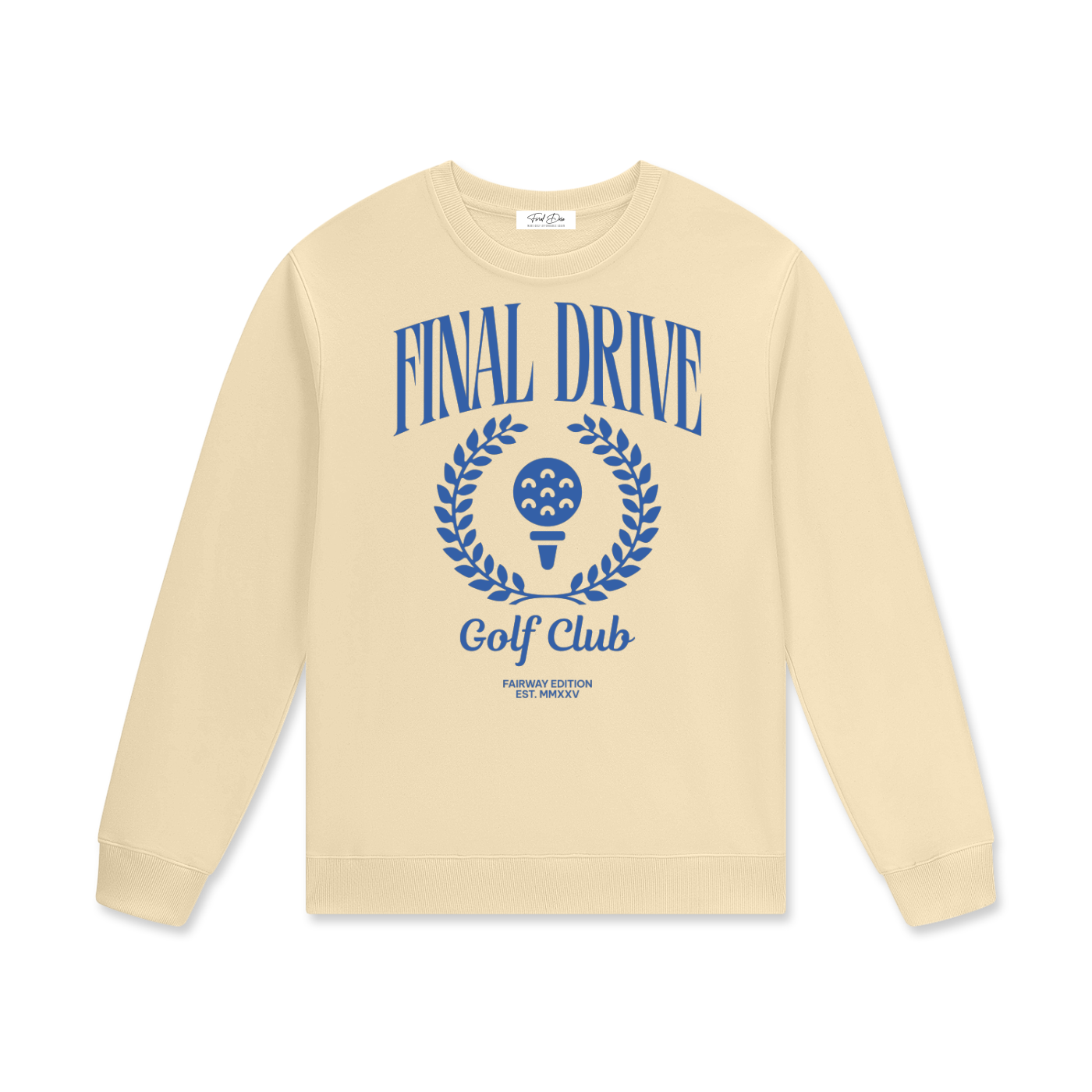 Final Drive Golf Club Cotton Crewneck (New)