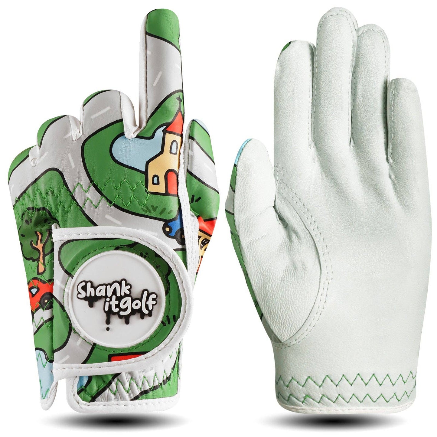 Car Map Youth Golf Glove (New)