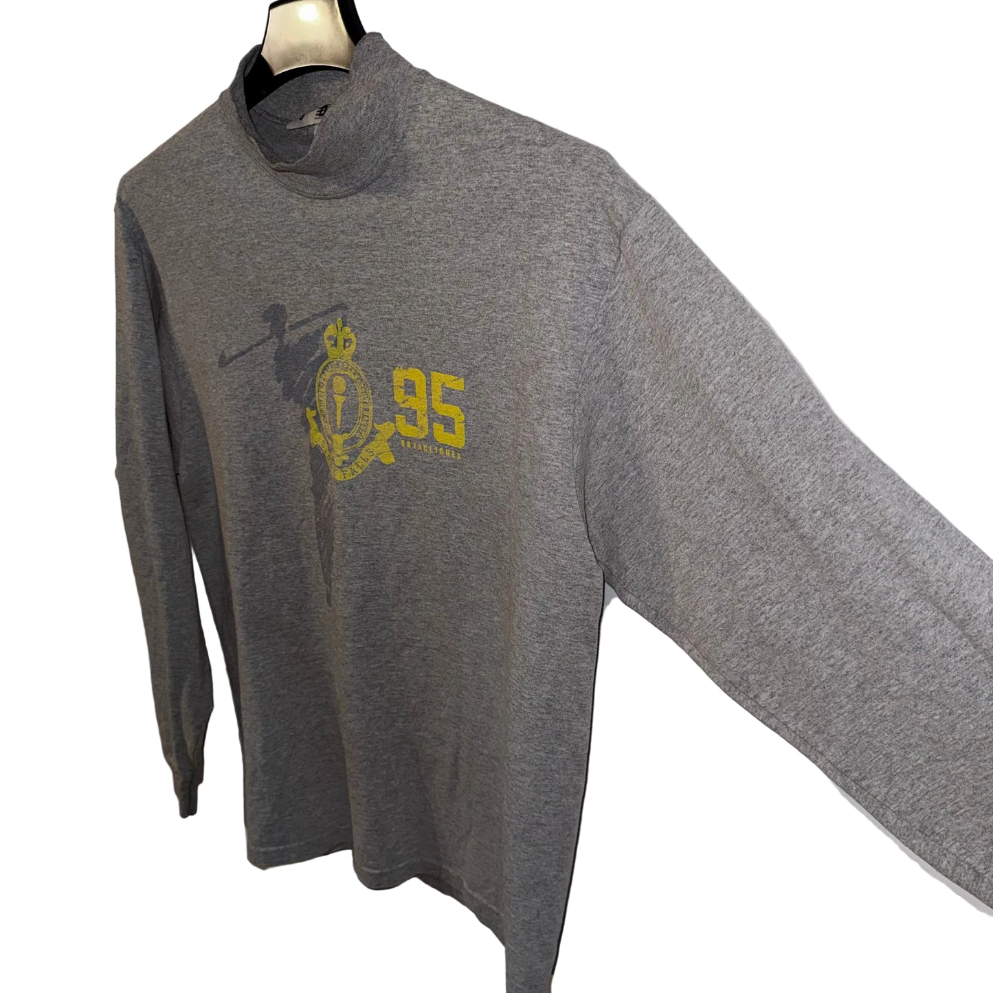 Sioux Falls Golf Mock Neck Long Sleeve T-Shirt (Vintage) (Preloved)