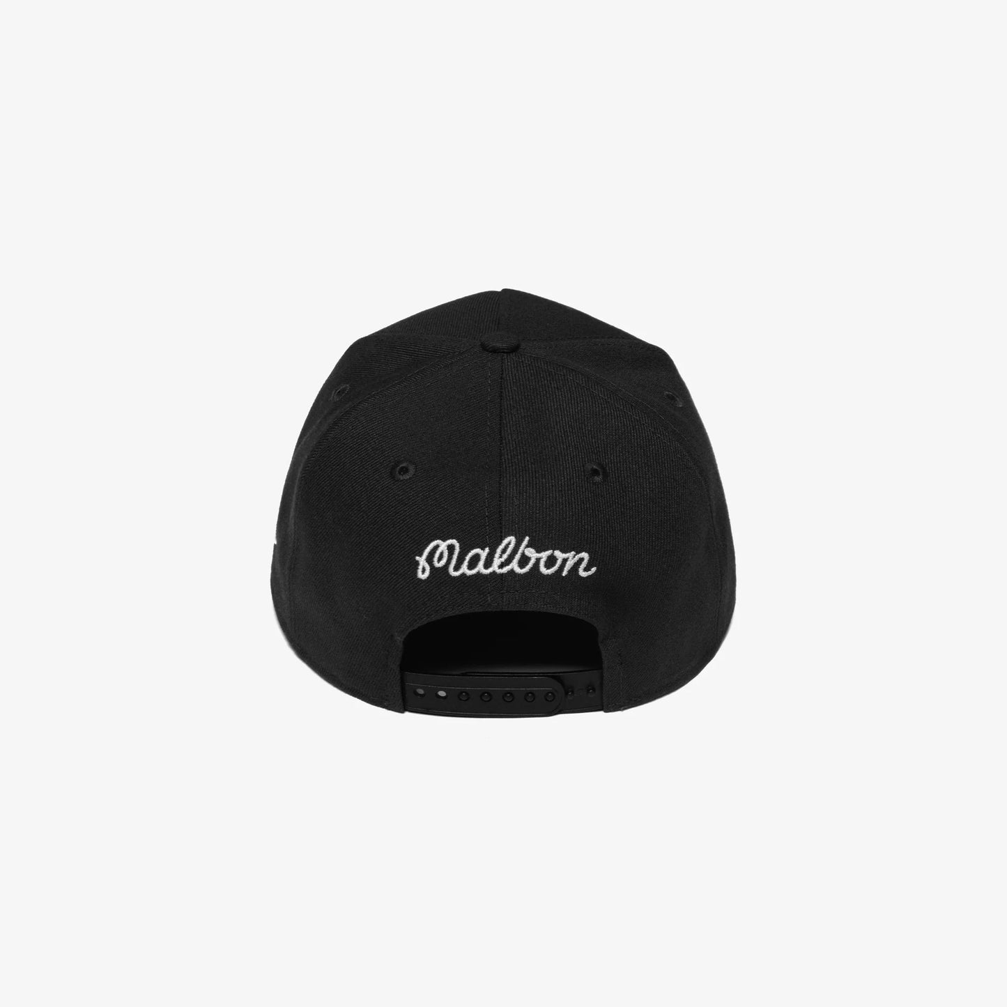 MALBON X NEW ERA 9FORTY A-FRAME M SCRIPT - BLACK (New)