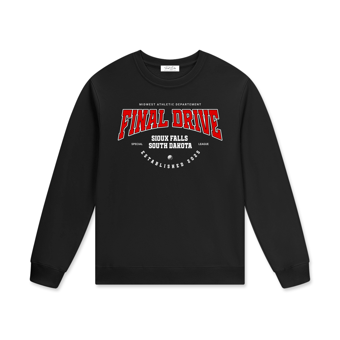 Final Drive Athletic Dept Cotton Crewneck (New)