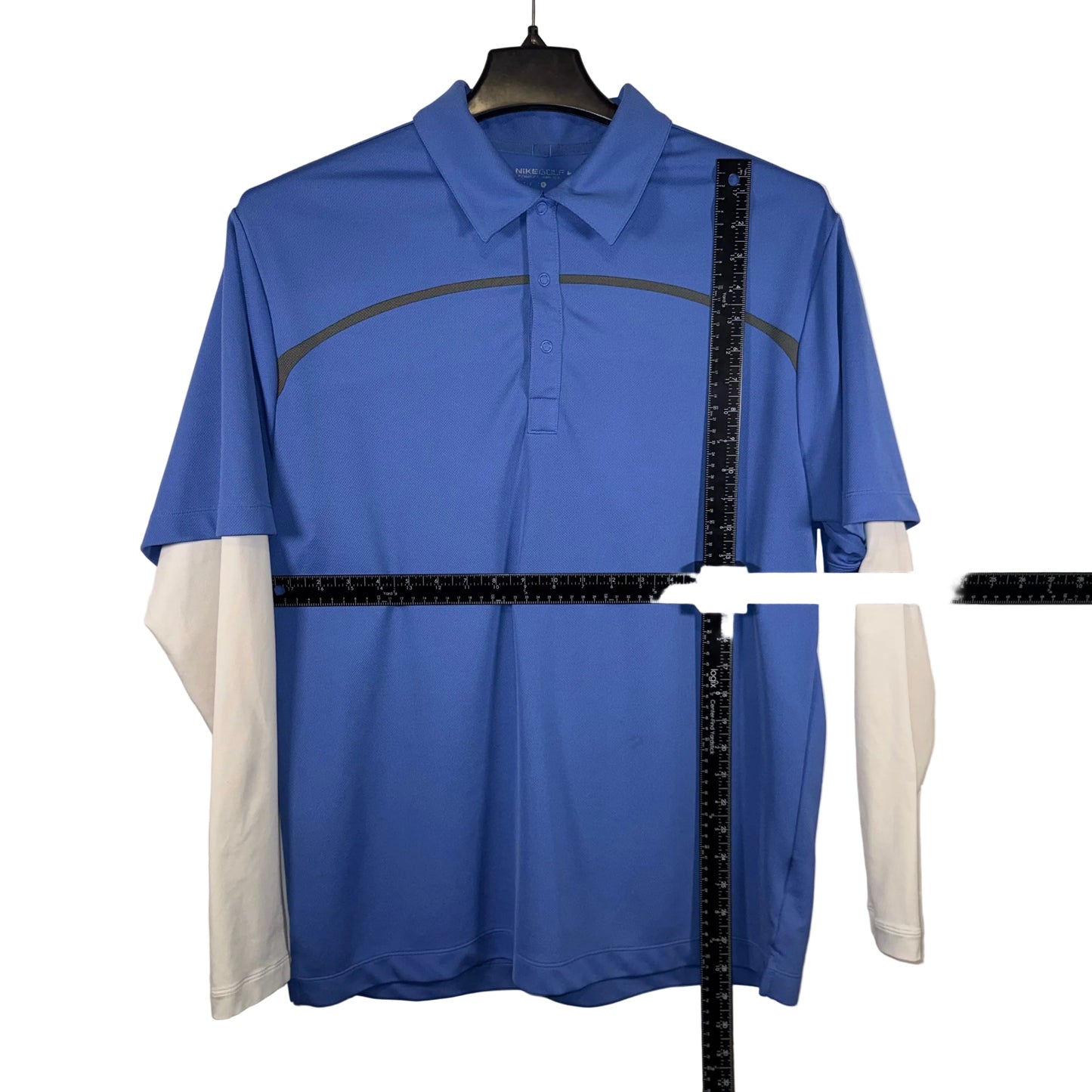 Nike Golf Double Layer Long Sleeve Polo (Preloved)