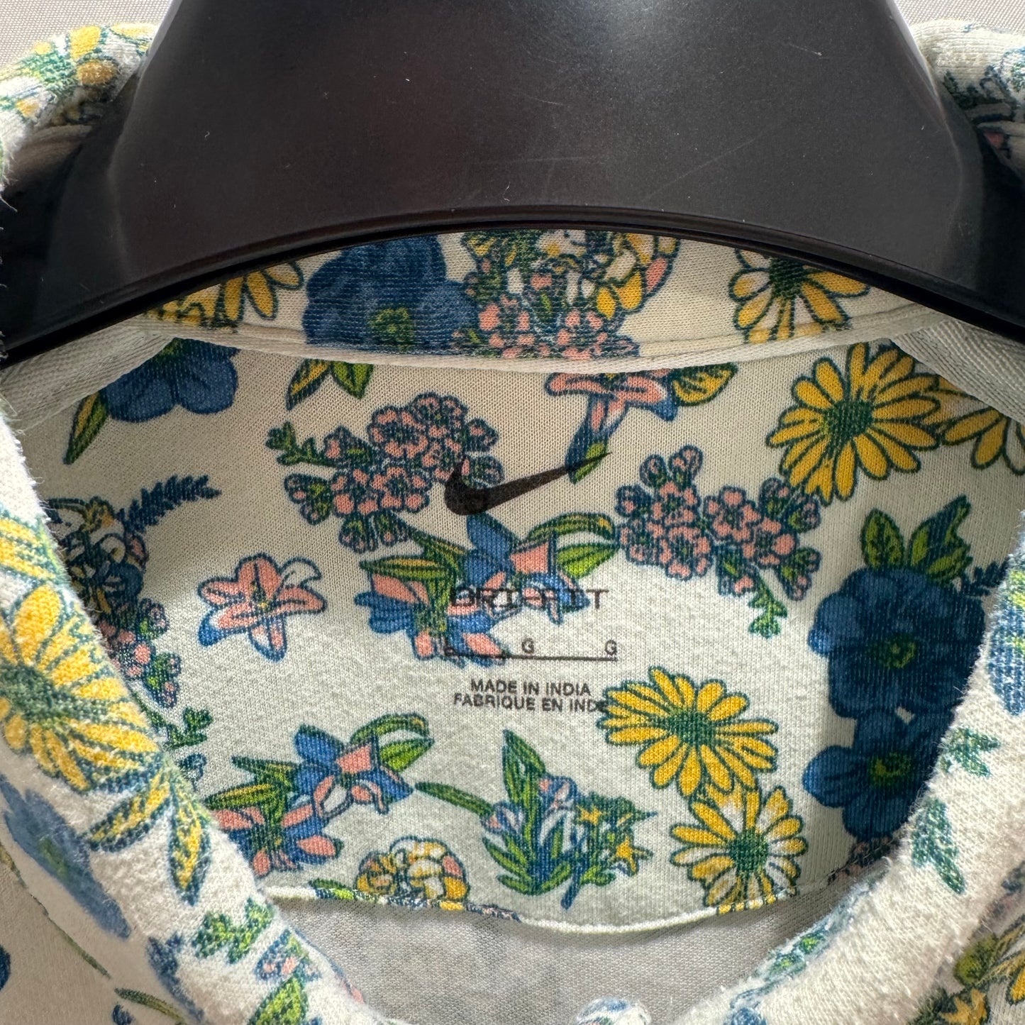 Nike Golf Floral Polo (Preloved)