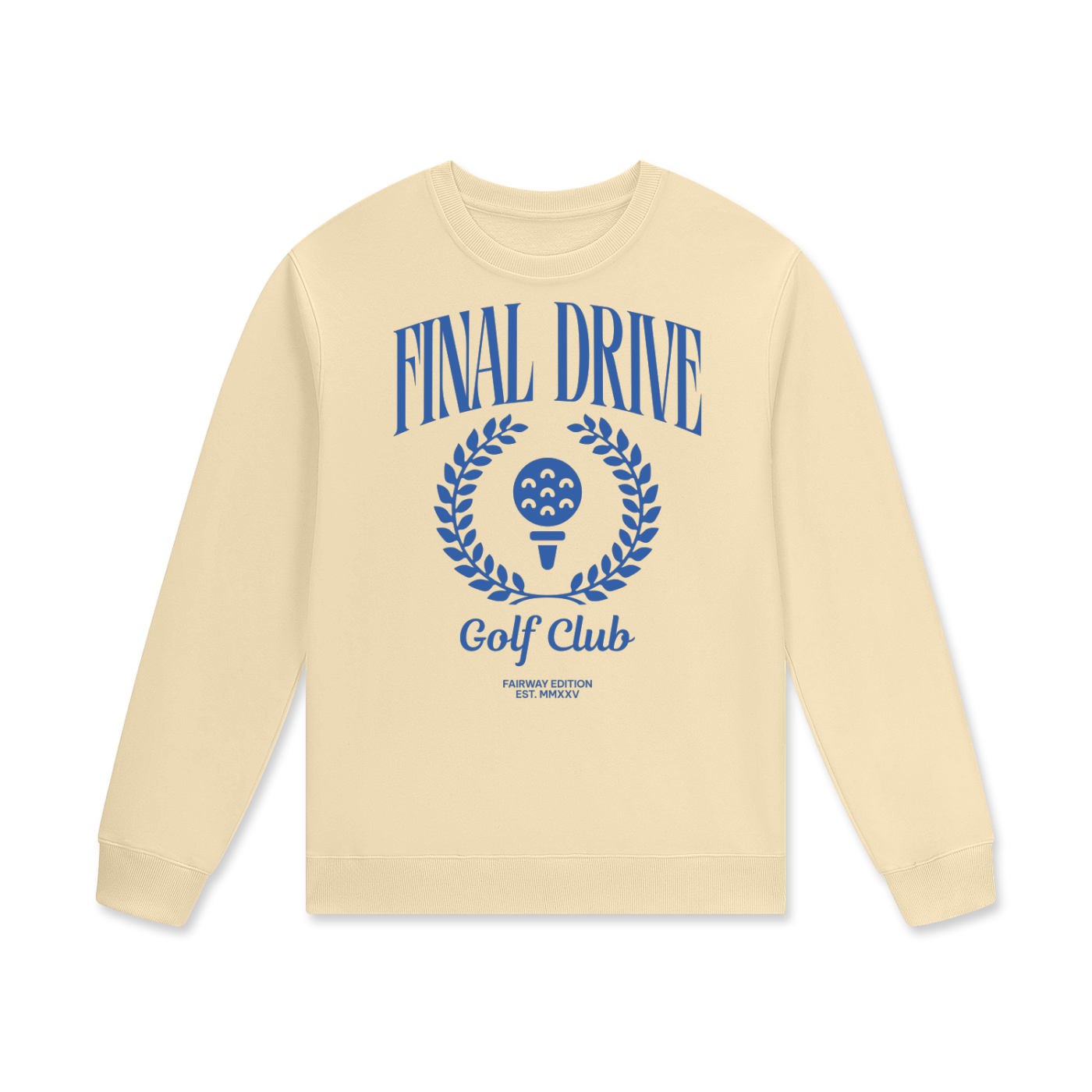 Final Drive Golf Club Cotton Crewneck (New)