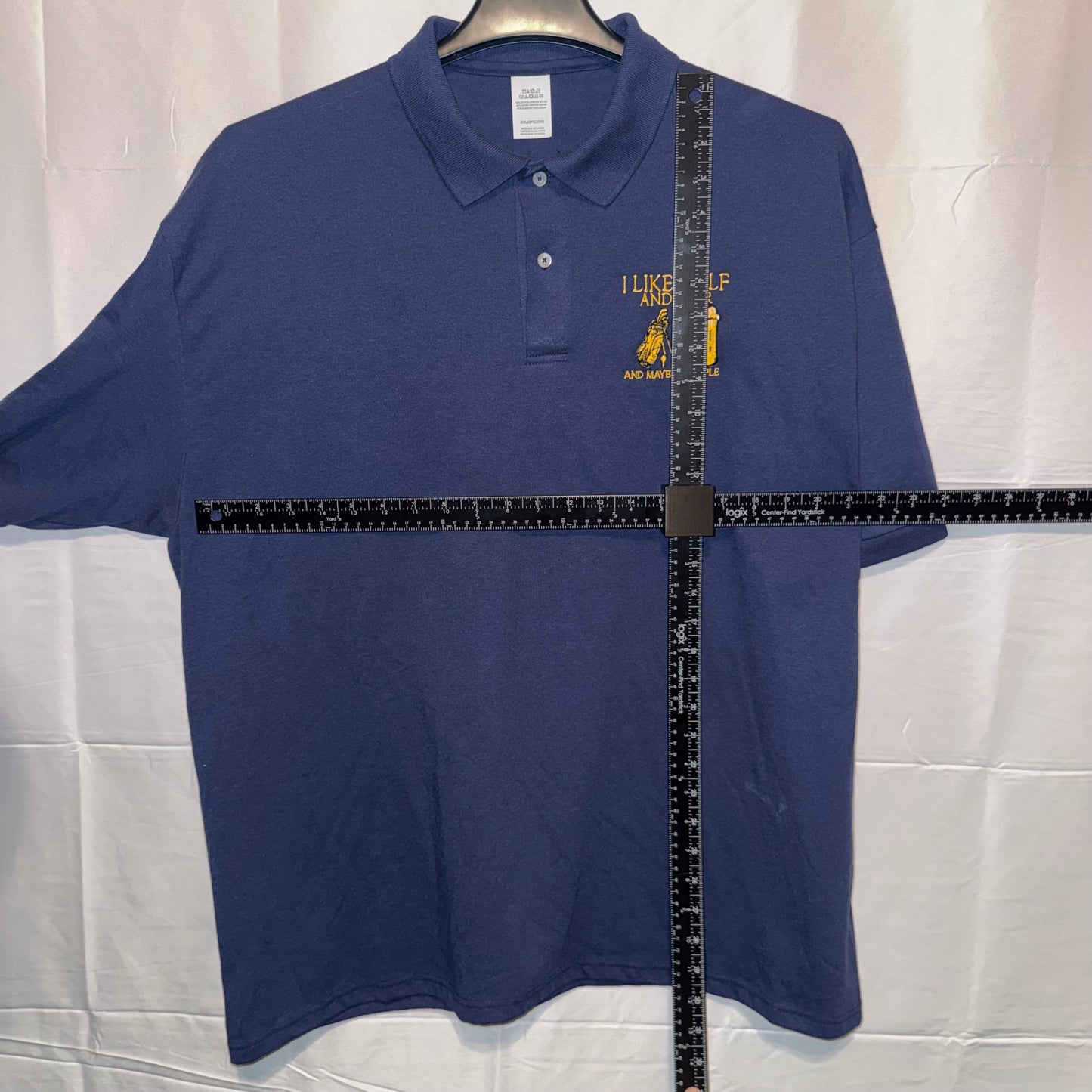 Hanes Golf & Beer Polo (Vintage) (Preloved)