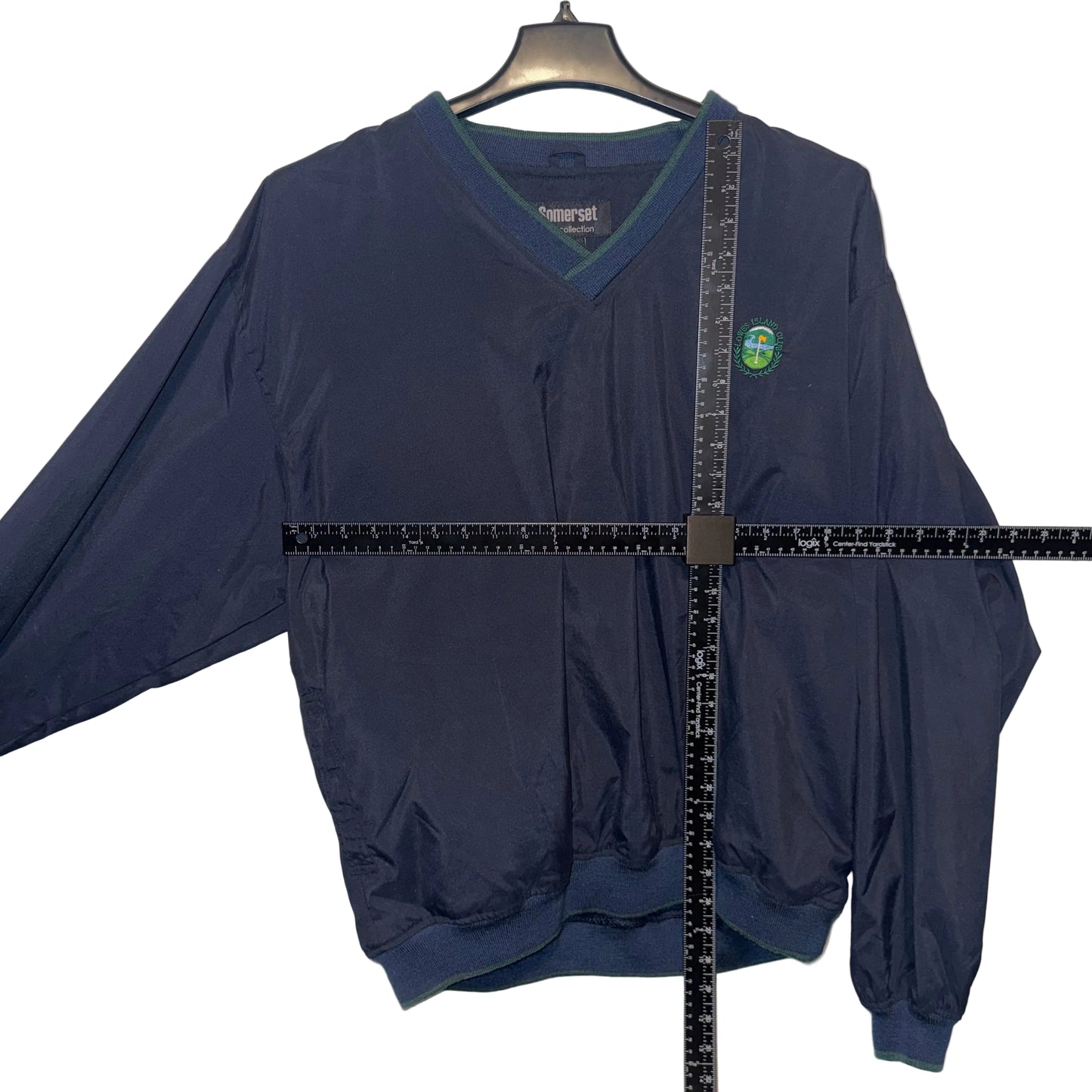Somerset Golf Lowes Island Golf Club Pullover Windbreaker (Vintage) (Preloved)