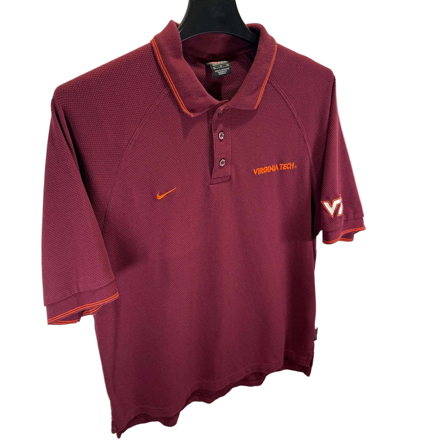 Nike Team Virginia Tech Polo (Vintage) (Preloved)