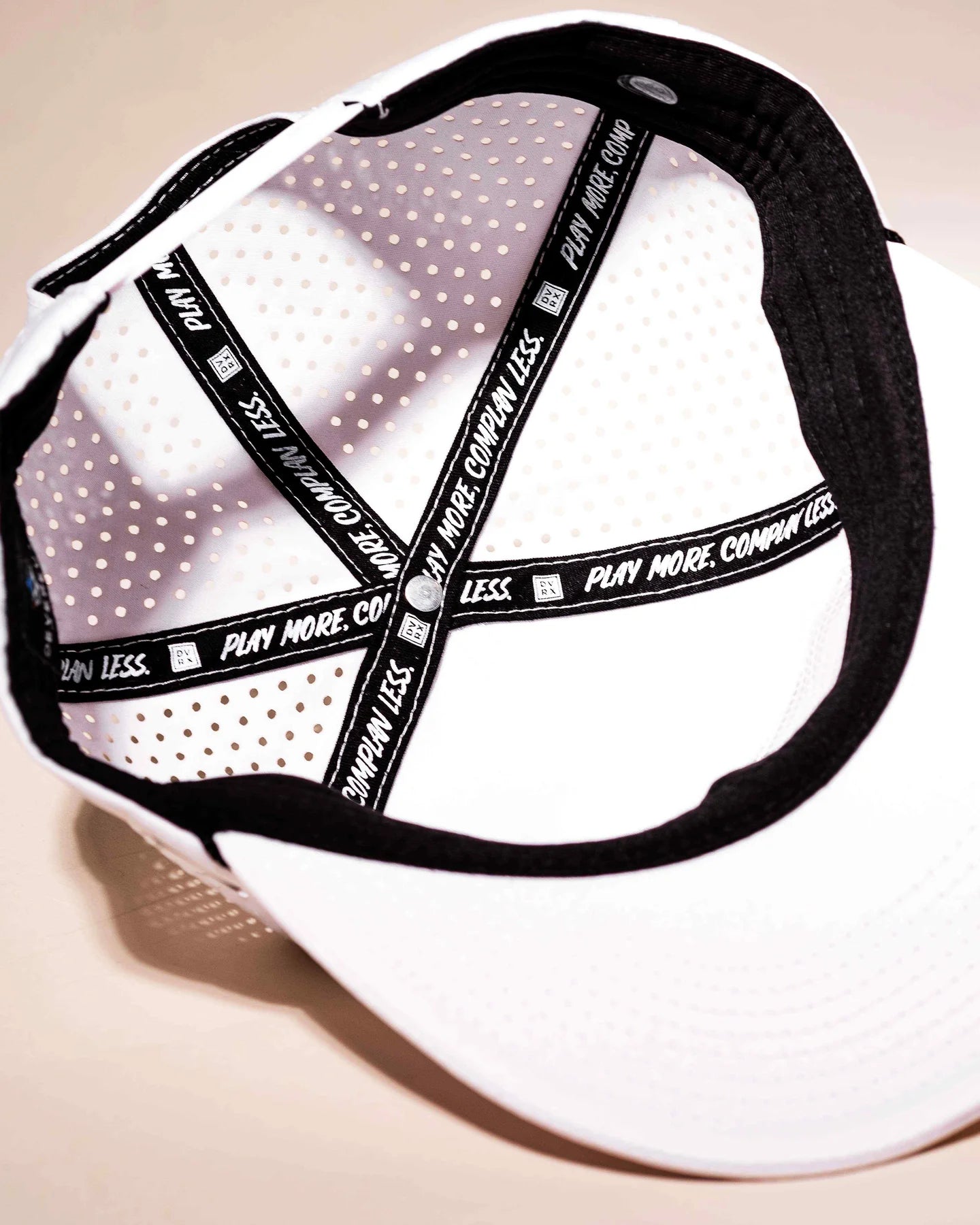 Devereux Skull Caddie Rope Hat - White (New)