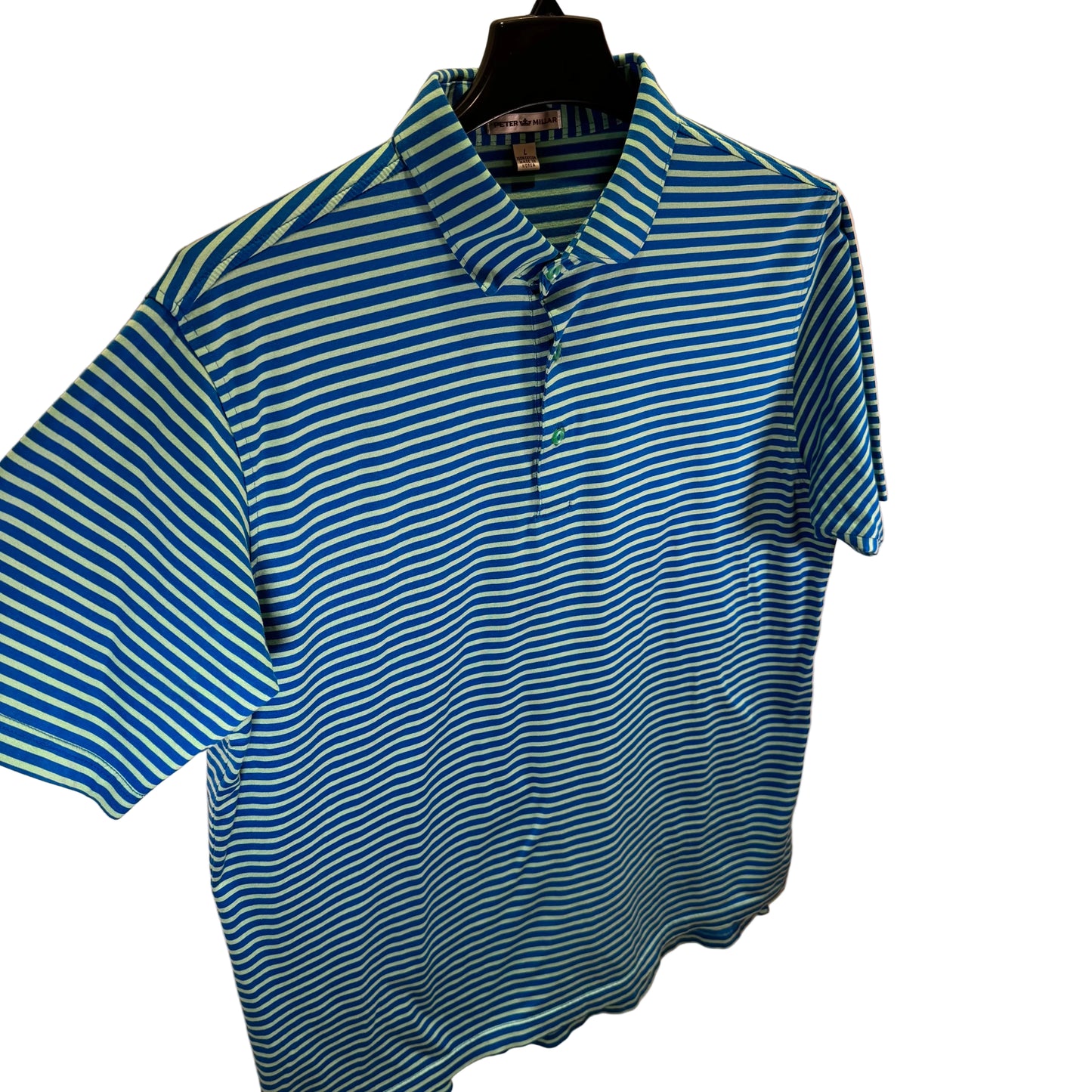 Peter Millar Stripped Polo (Preloved)