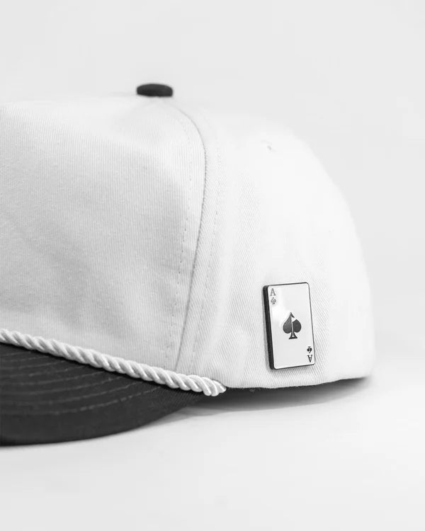 Pins & Aces - HERITAGE ROPE Hat - DOMINO (New)