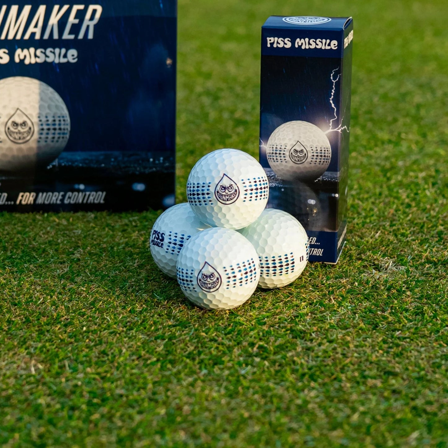 Piss Missile Rain Maker Golf Balls