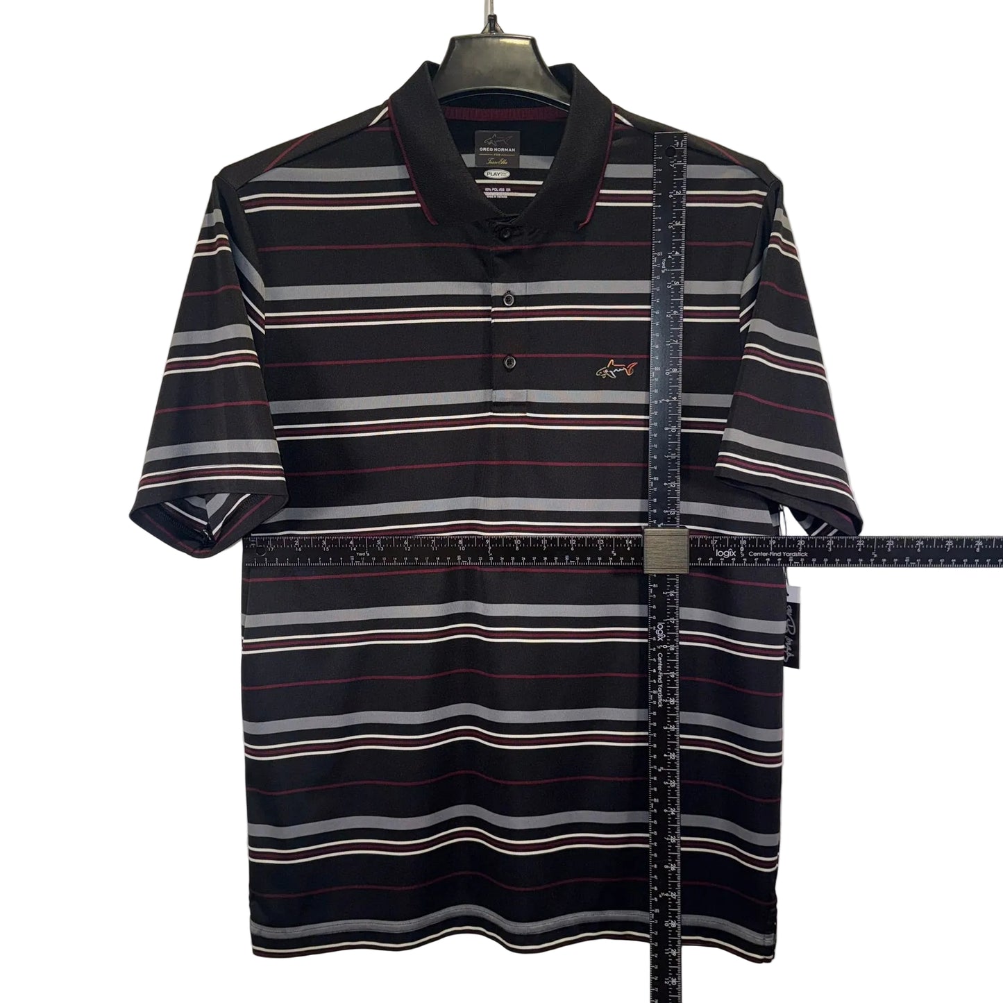 Greg Norman for Tasso Elba PlayDry Polo (Preloved)