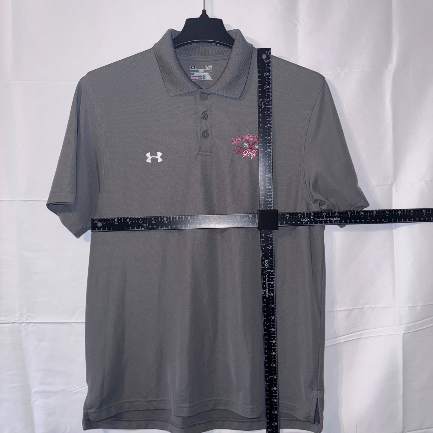 Under Armour Red Rock Central Golf Club 2016 Polo (Preloved)