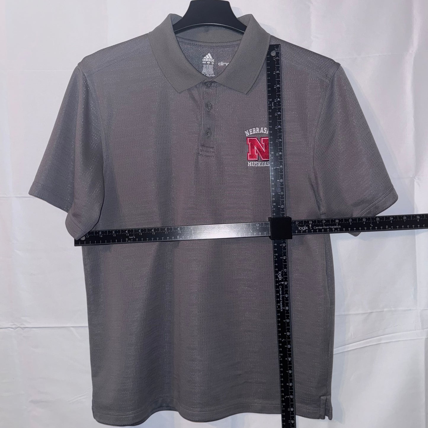Adidas University Of Nebraska - Lincoln Polo (Preloved)