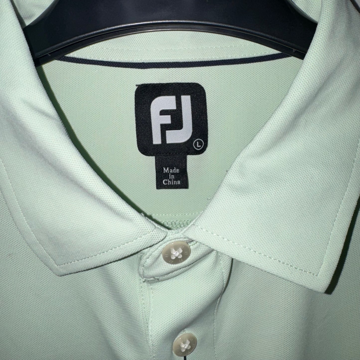 Footjoy Solid Mint Polo (New)