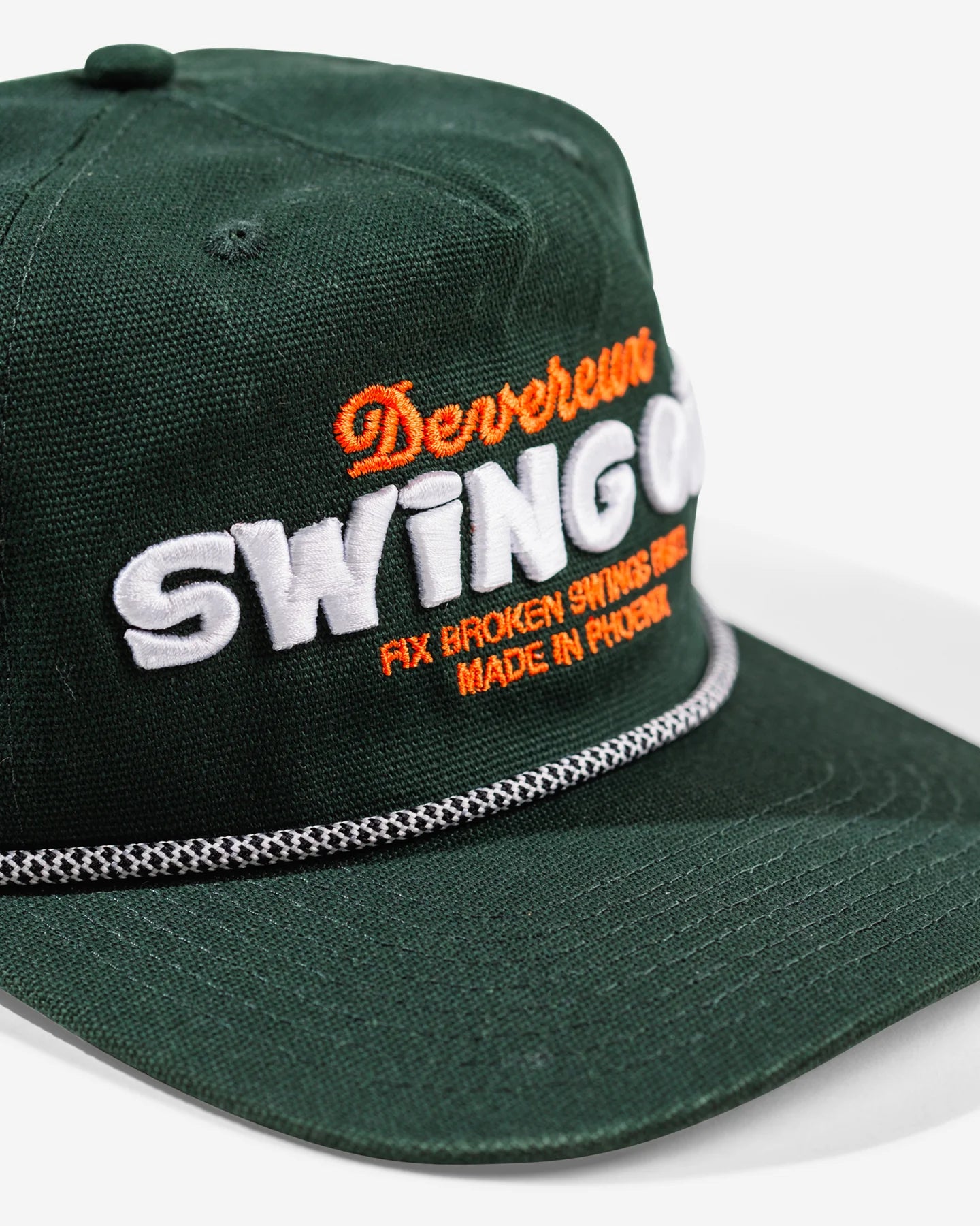 Devereux Swing Oil Hat - Forest Green (New)