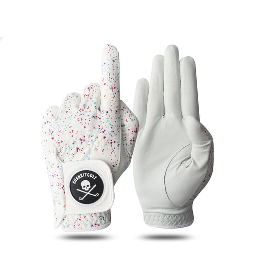 White Paint Splatter Golf Glove (NEW)