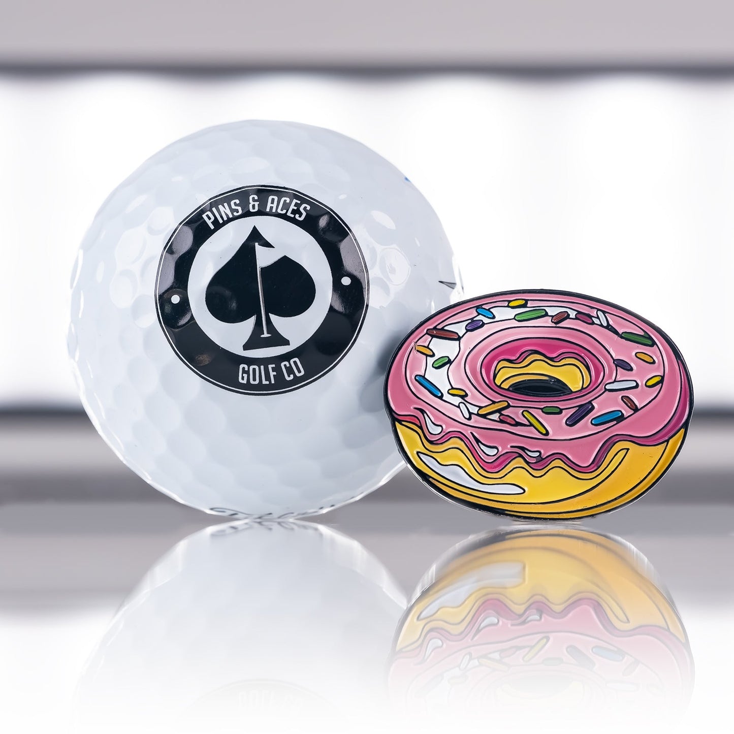 Pins & Aces - DONUT BALL MARKER (New)