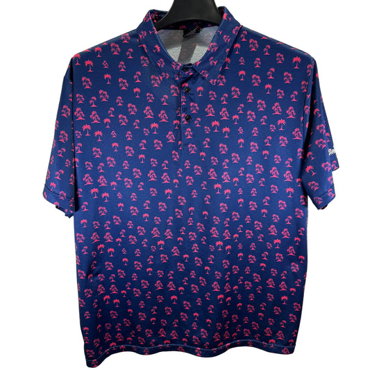 Golf Gods  Palms Cool Tech Performance Golf Polo (Preloved)