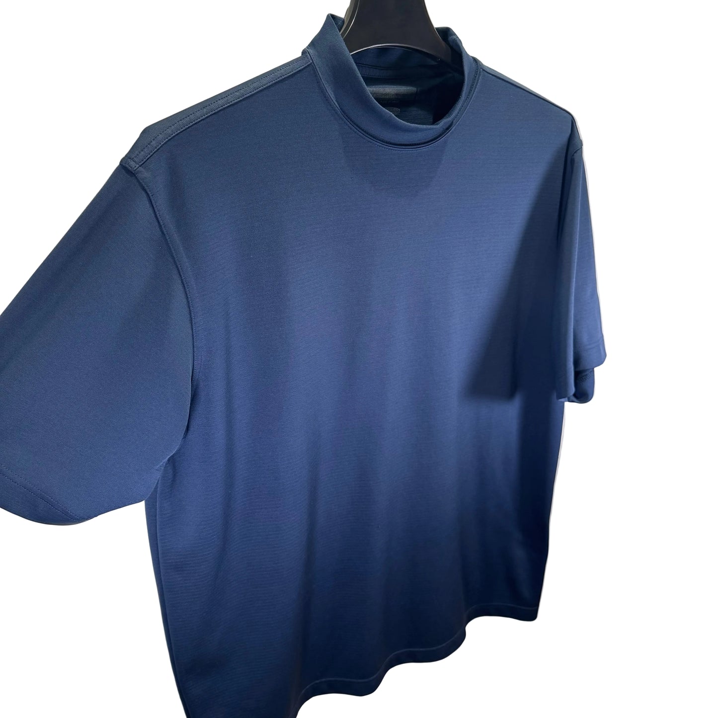 Greg Norman Mock Neck T-Shirt (Vintage) (Preloved)