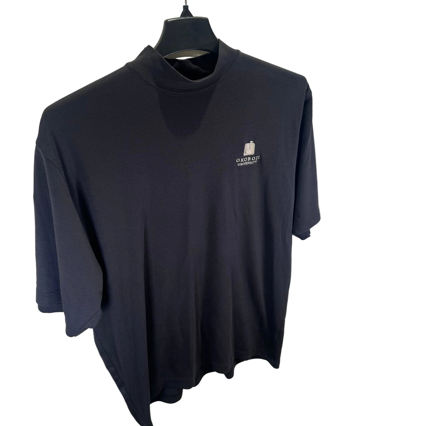 Gear University of Okoboji Golf Mock Neck T-Shirt (Vintage) (Preloved)