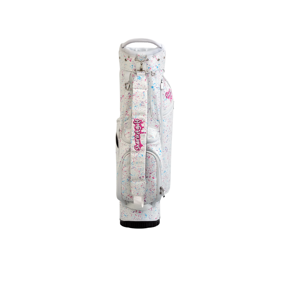 Shank it Golf White Splatter Bag (New)