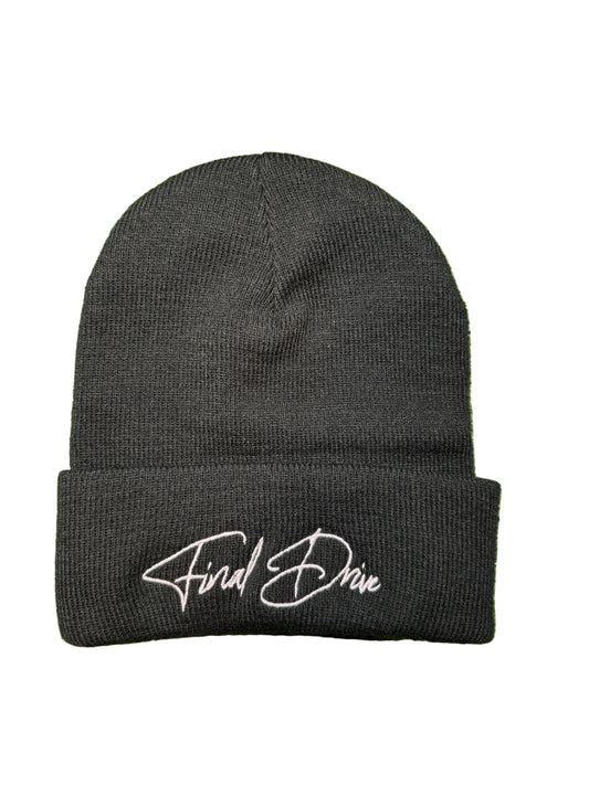 Final Drive Basics Knit Beanie (New)
