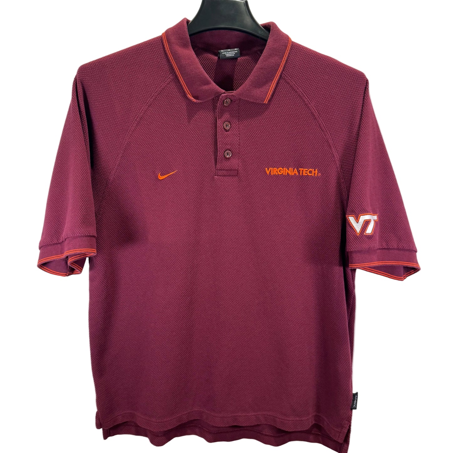 Nike Team Virginia Tech Polo (Vintage) (Preloved)