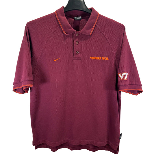 Nike Team Virginia Tech Polo (Vintage) (Preloved)