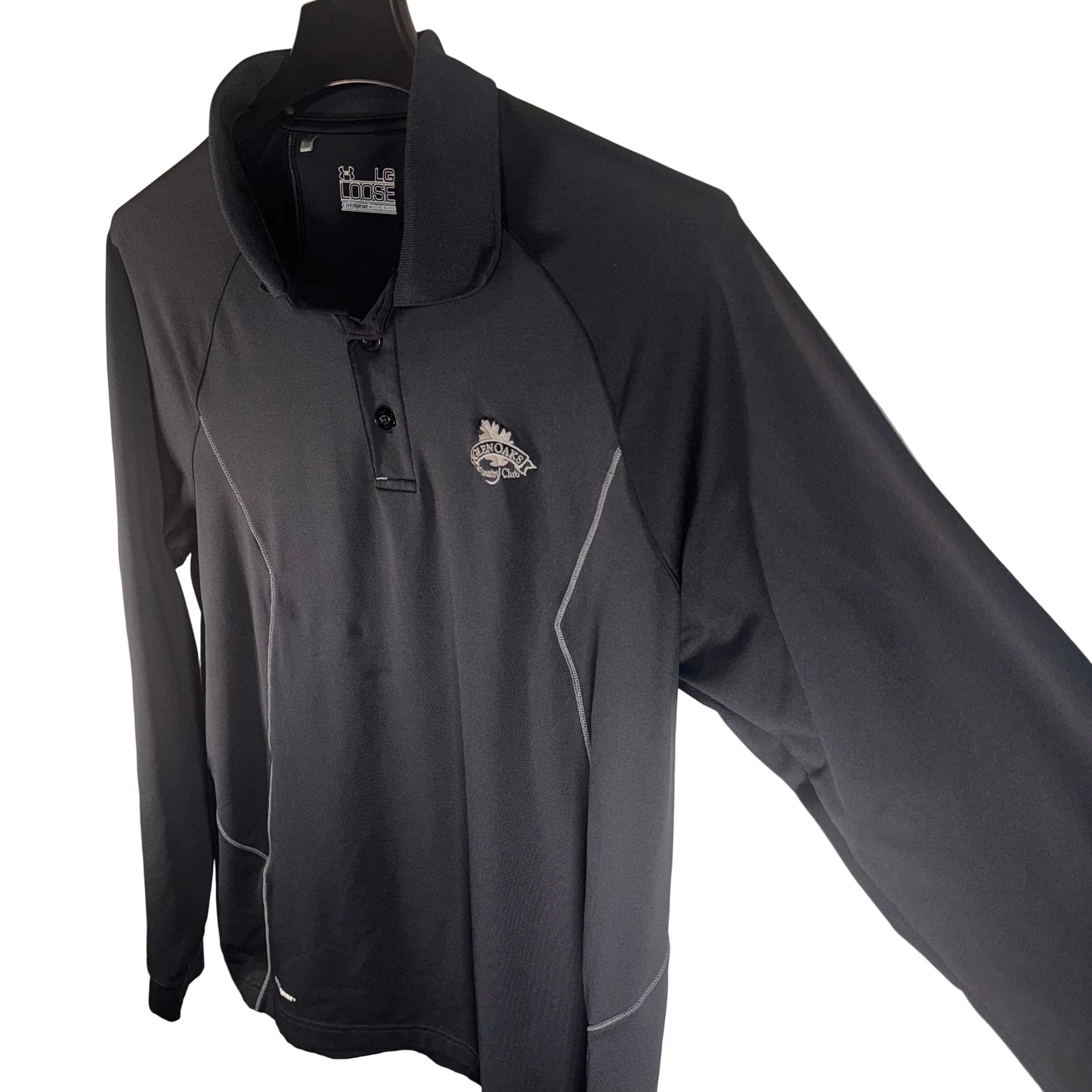 Under Armour Glen Oaks Country Club Cold Gear Lined Long Sleeve Polo (Preloved)