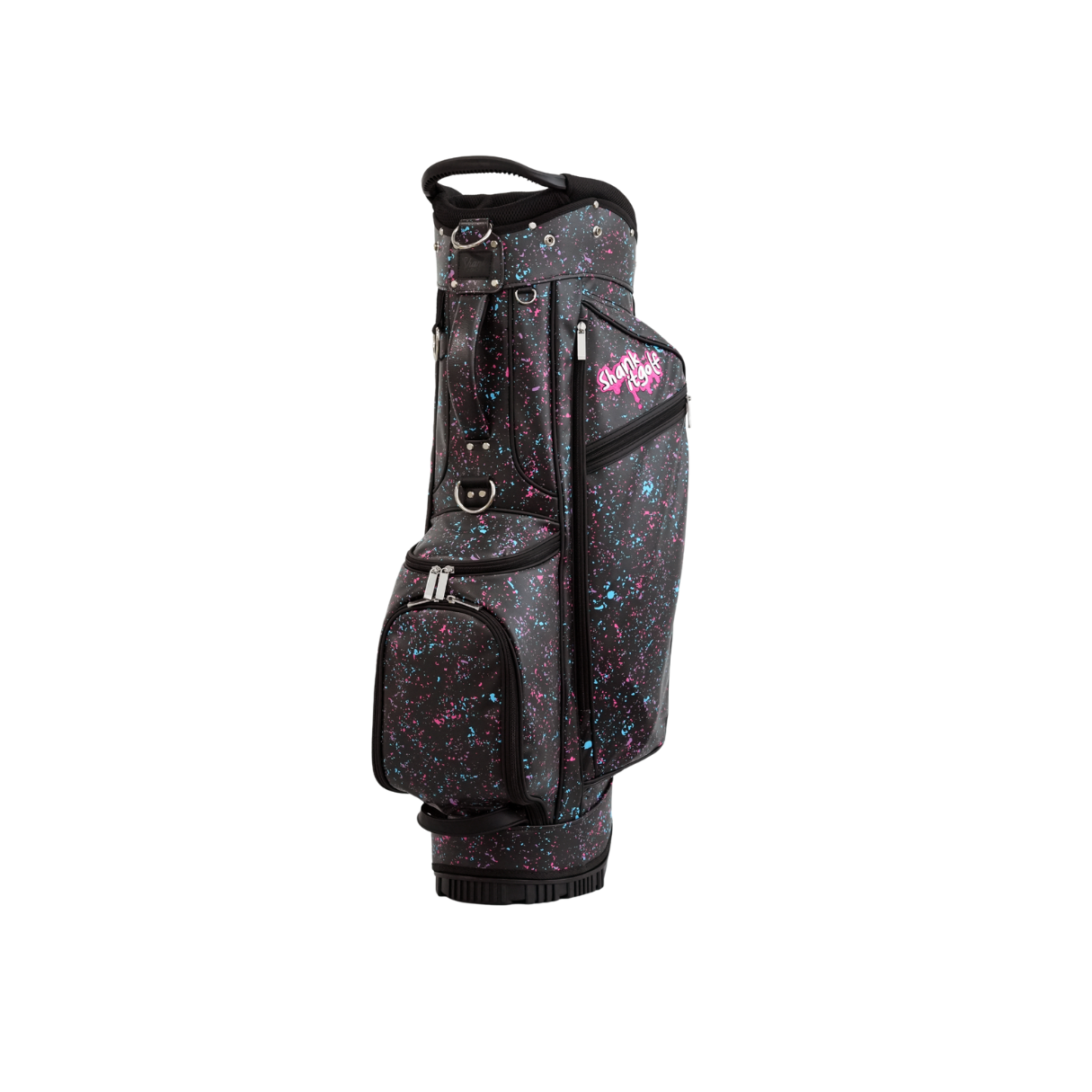 Shank it Golf Black Splatter Bag (New)