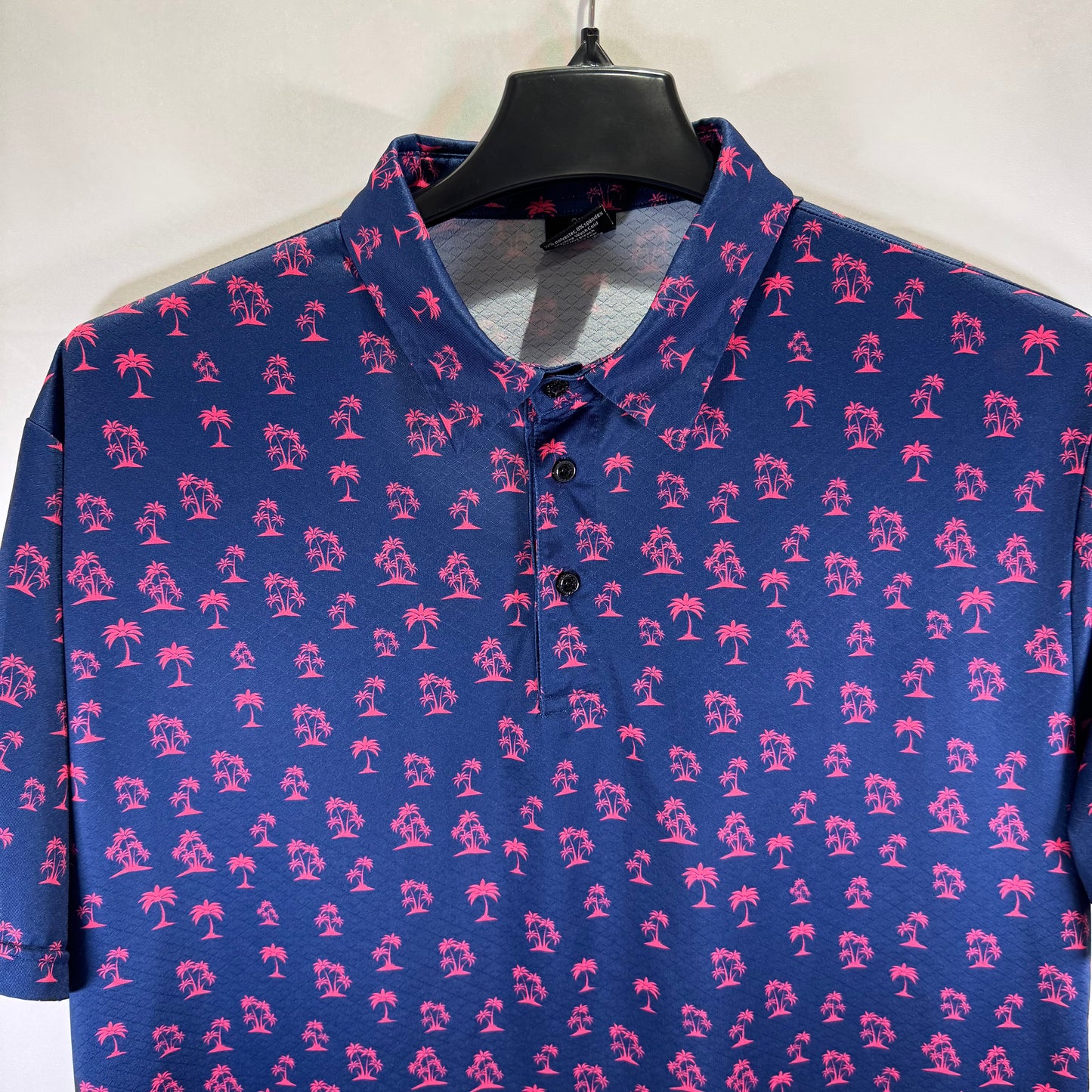 Golf Gods  Palms Cool Tech Performance Golf Polo (Preloved)