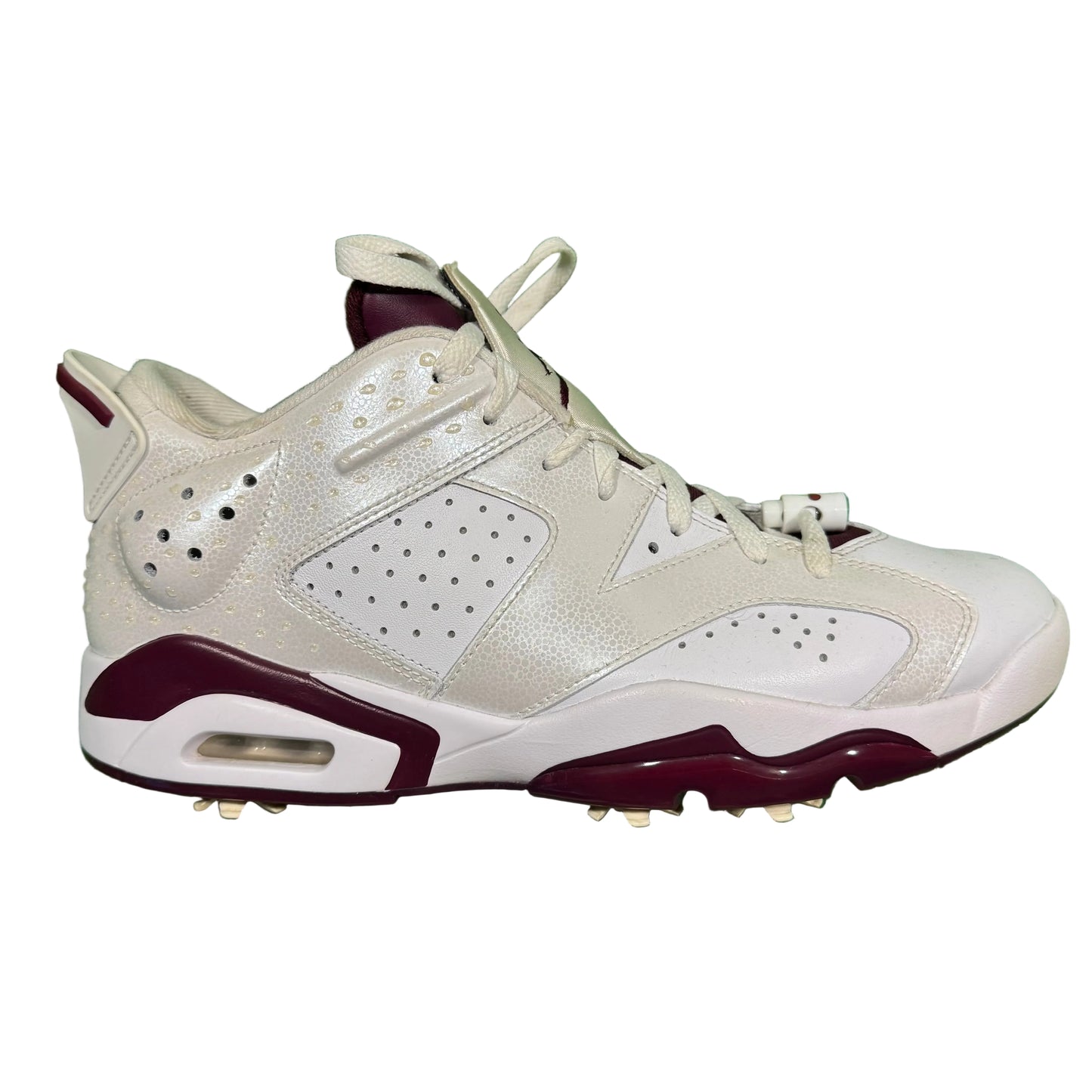 Jordan Golf Retro 6 Low "Bordeaux" (Preloved)