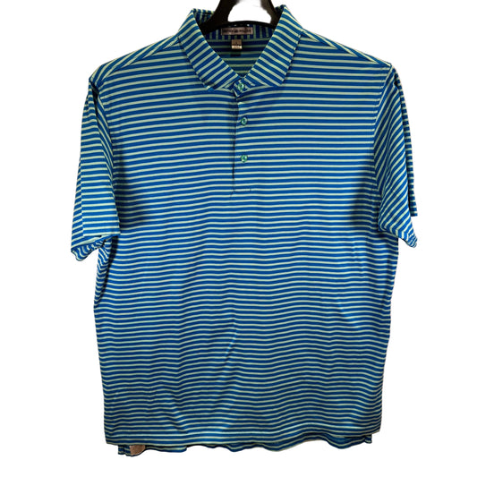Peter Millar Stripped Polo (Preloved)
