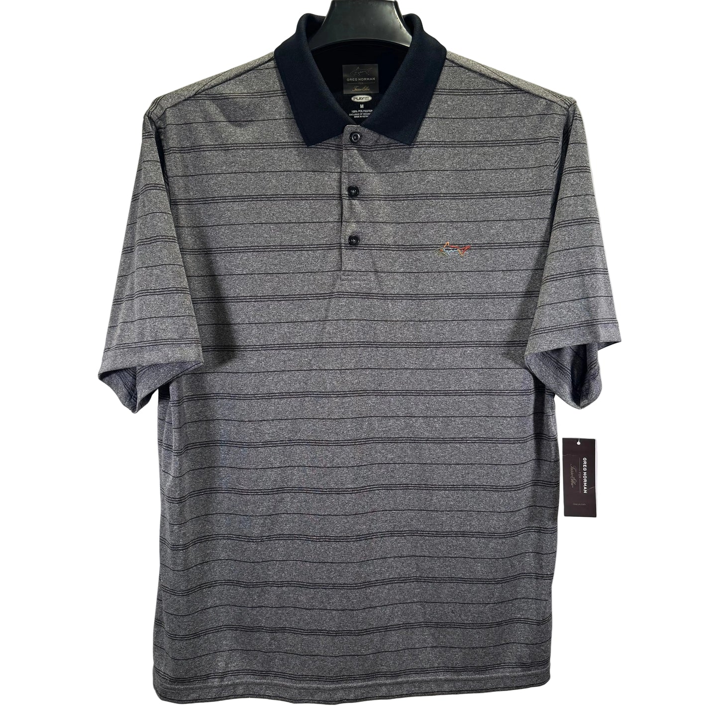 Greg Norman For Tasso Elba PlayDry Polo (New)