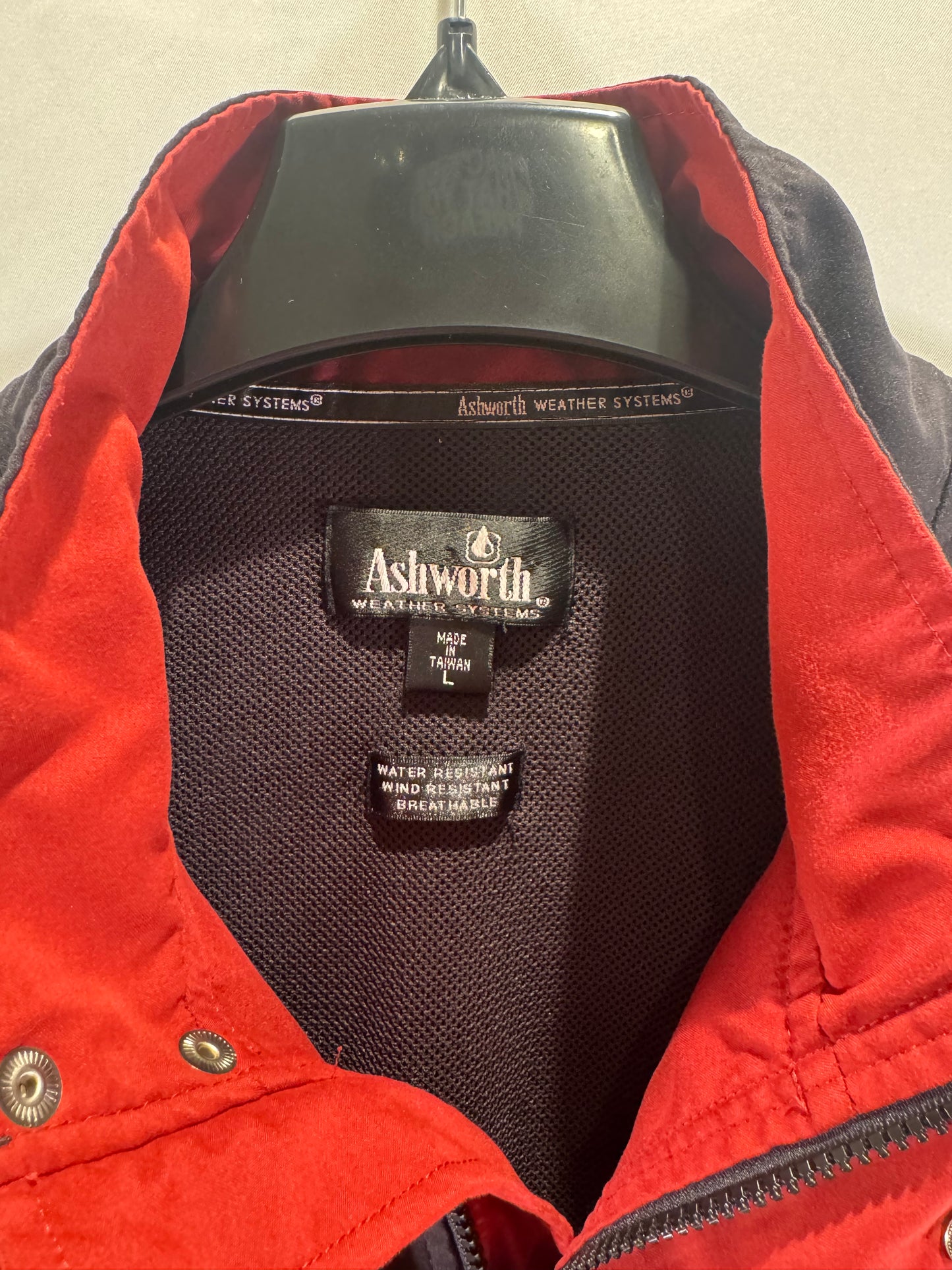 Ashworth 1/4 Zip Windbreaker (Vintage) (Preloved)