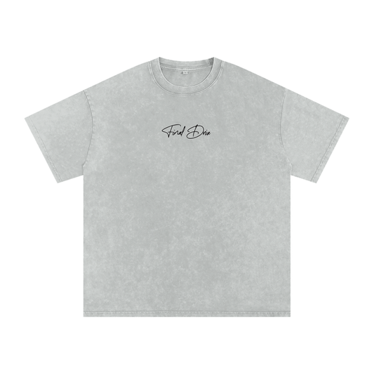 Final Drive Golf.co Snow Washed Oversized T-Shirt (New)