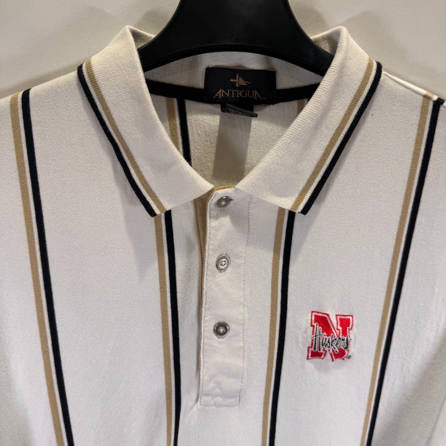 Antigua University of Nebraska Polo (Vintage) (Preloved)