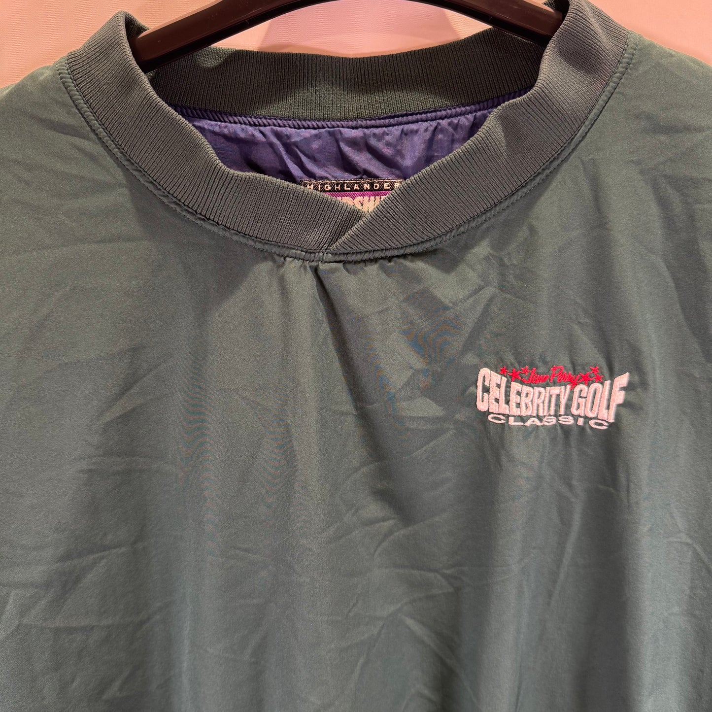 Highlander Jim Perry Celebrity Golf Classic Pullover Windbreaker (Vintage) (Preloved)