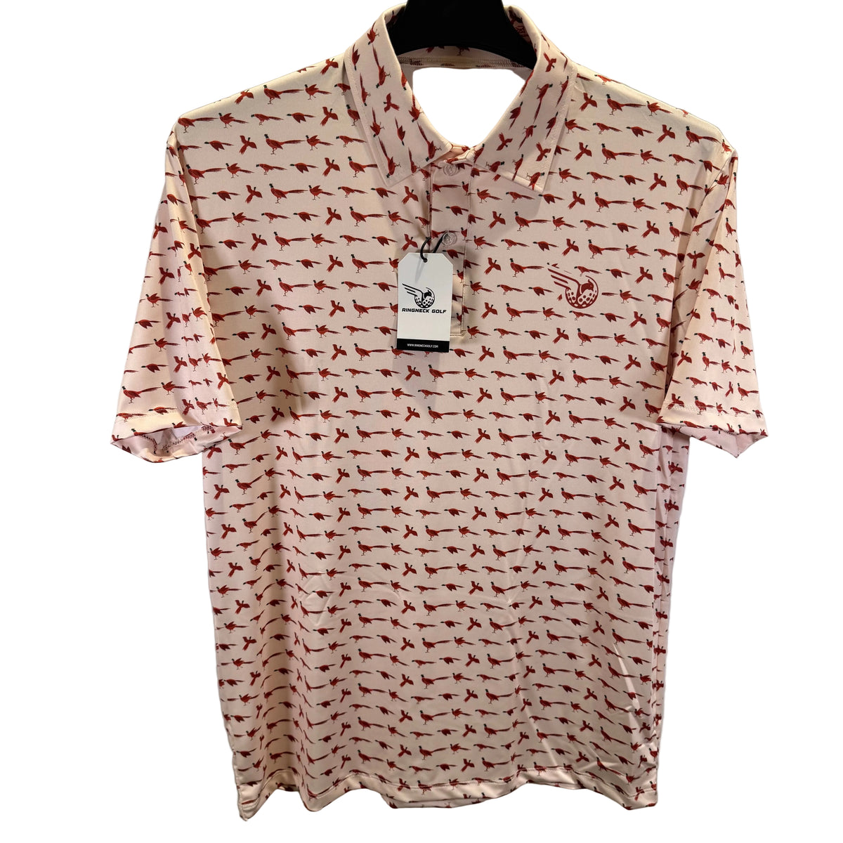 Ringneck Golf Rooster Ruckus Polo (New)