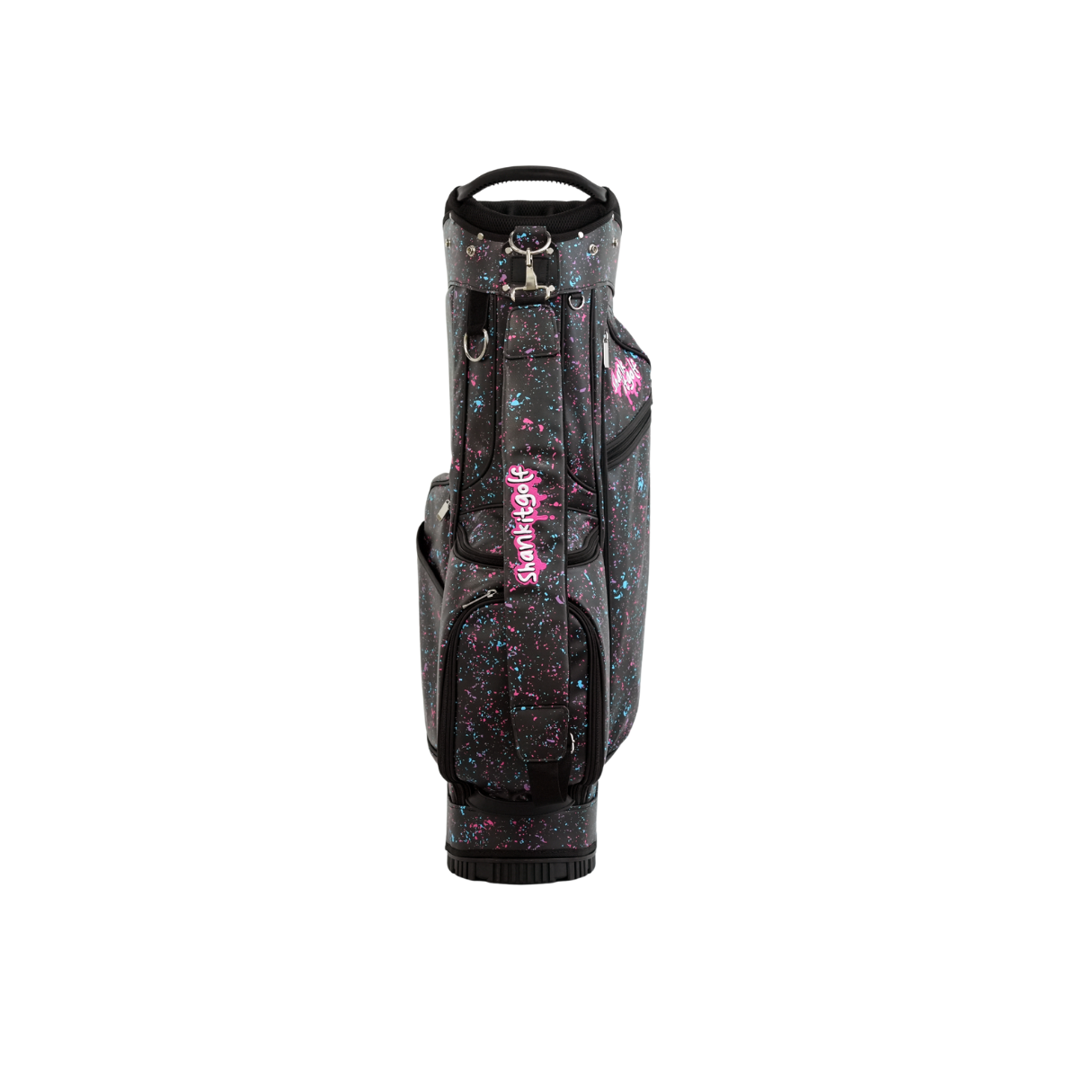 Shank it Golf Black Splatter Bag (New)