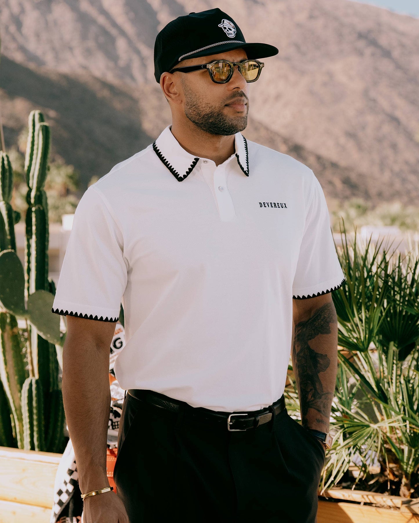 Devereux Medellin Polo - White (New)