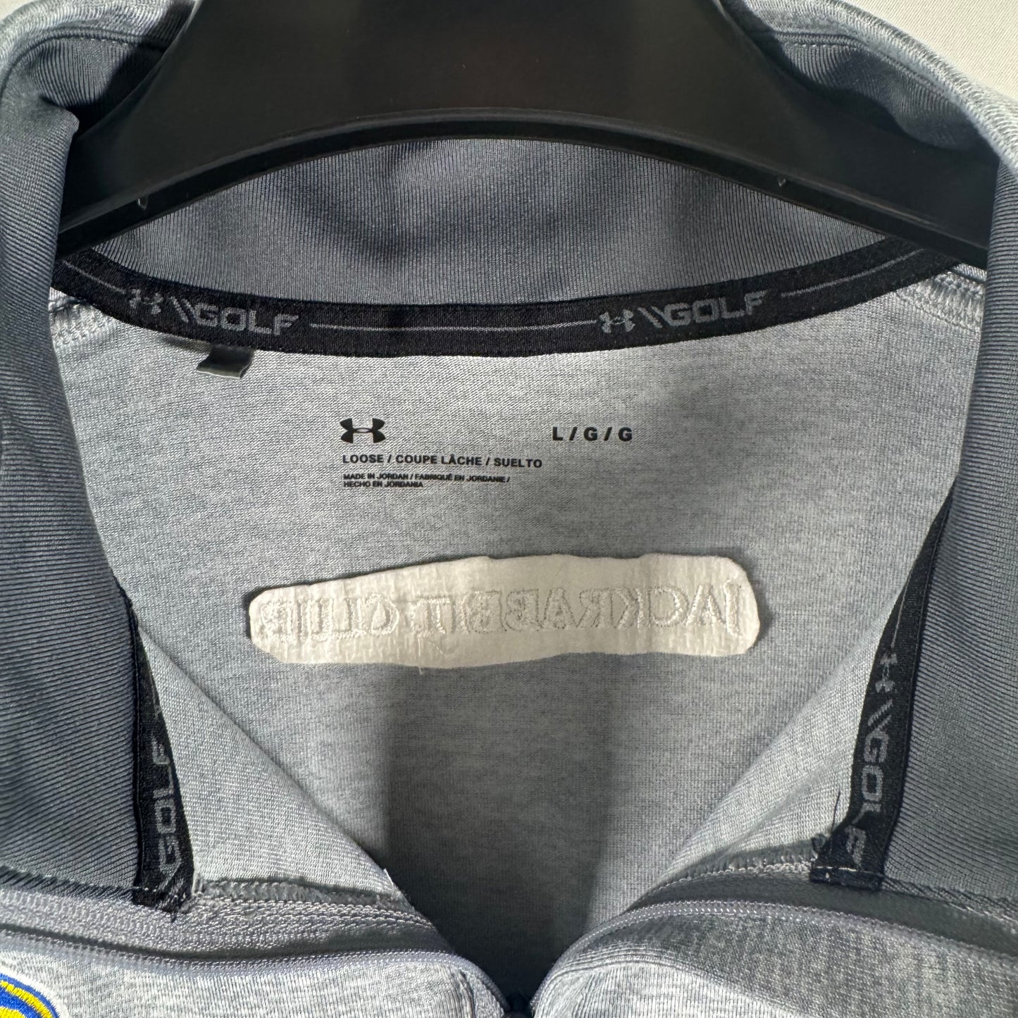 Under Amour Jackrabbit Club 1/4 Zip Pullover (Preloved)