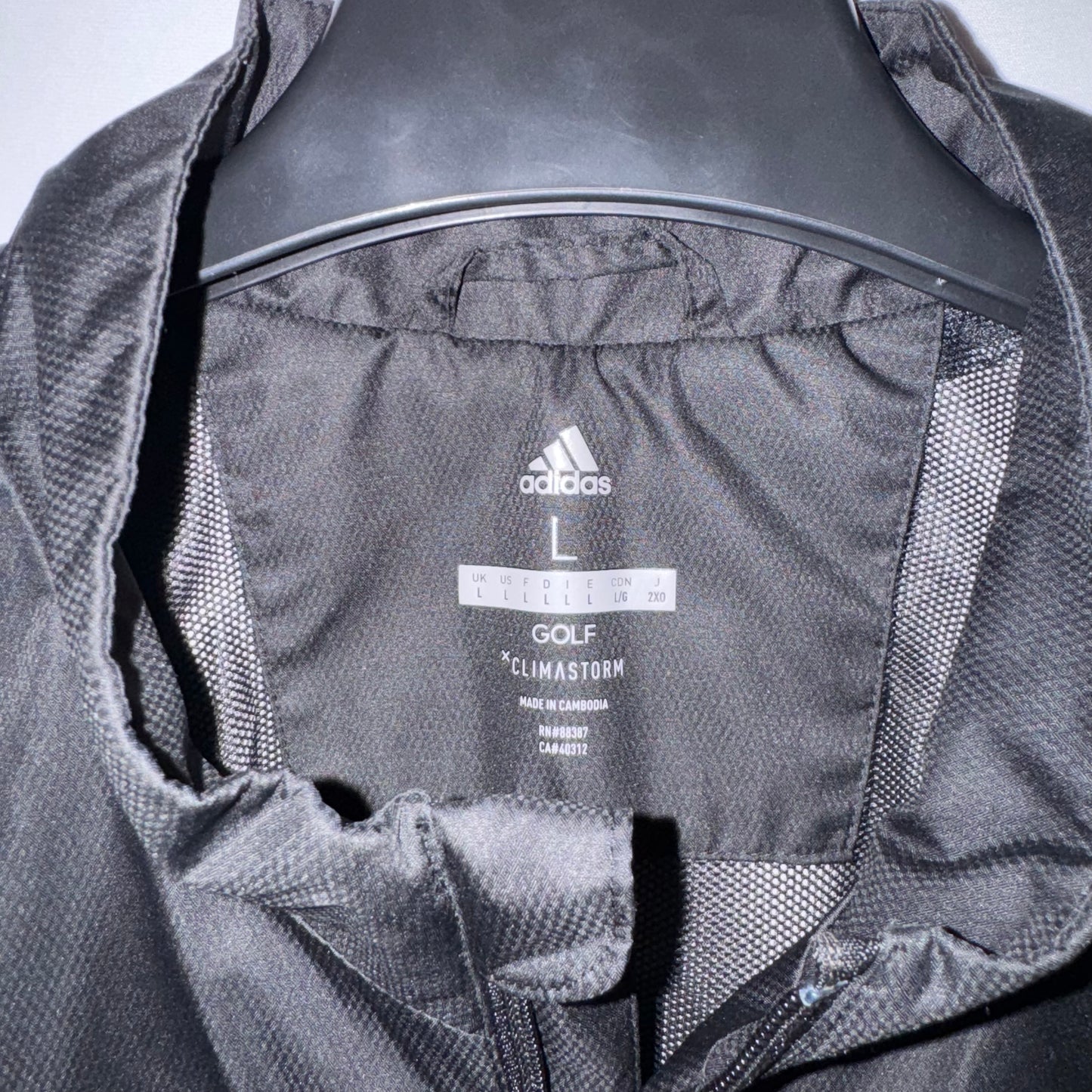 Adidas Golf Grand Falls Casino & Golf Resort 1/4 Zip Windshirt (Prelove)