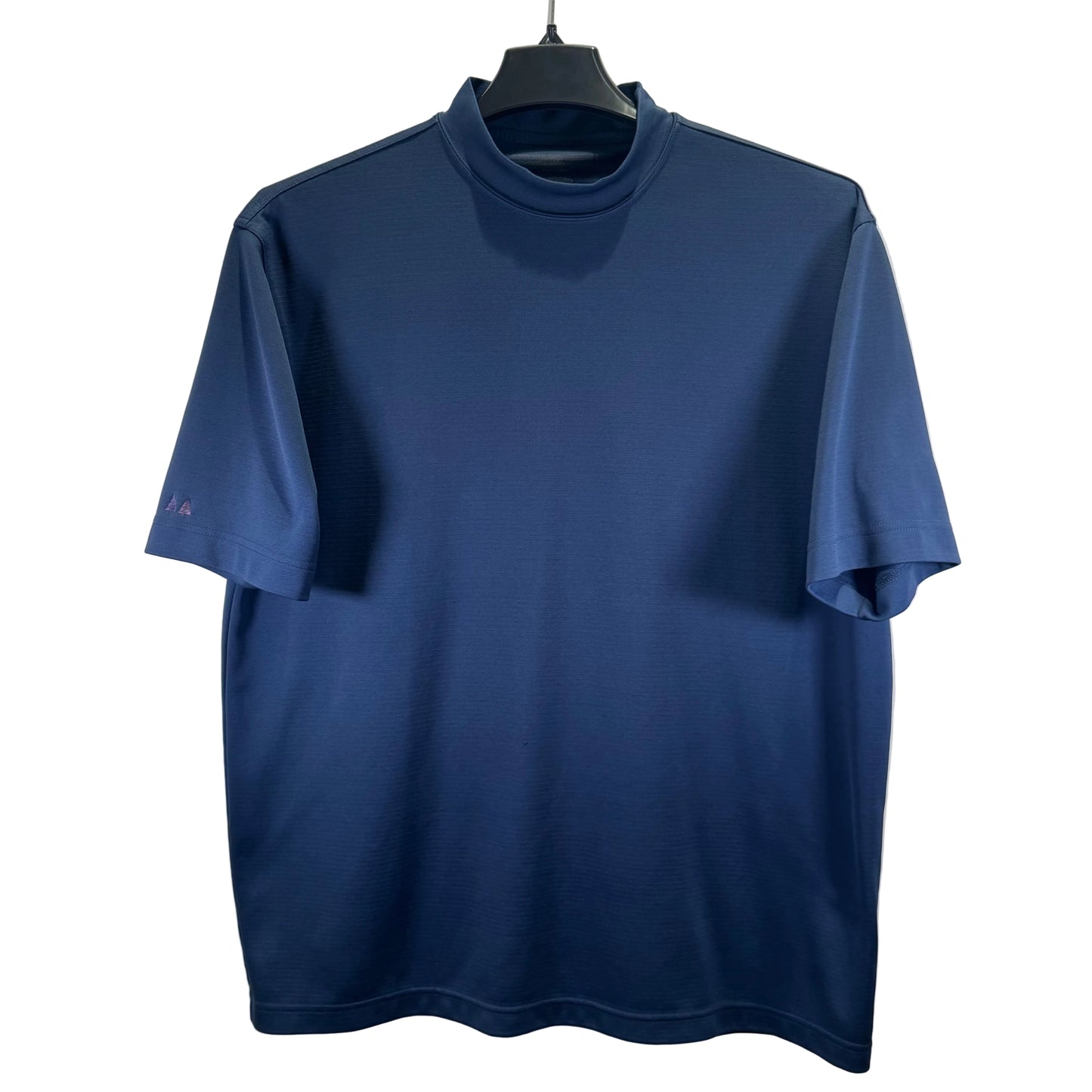 Greg Norman Mock Neck T-Shirt (Vintage) (Preloved)