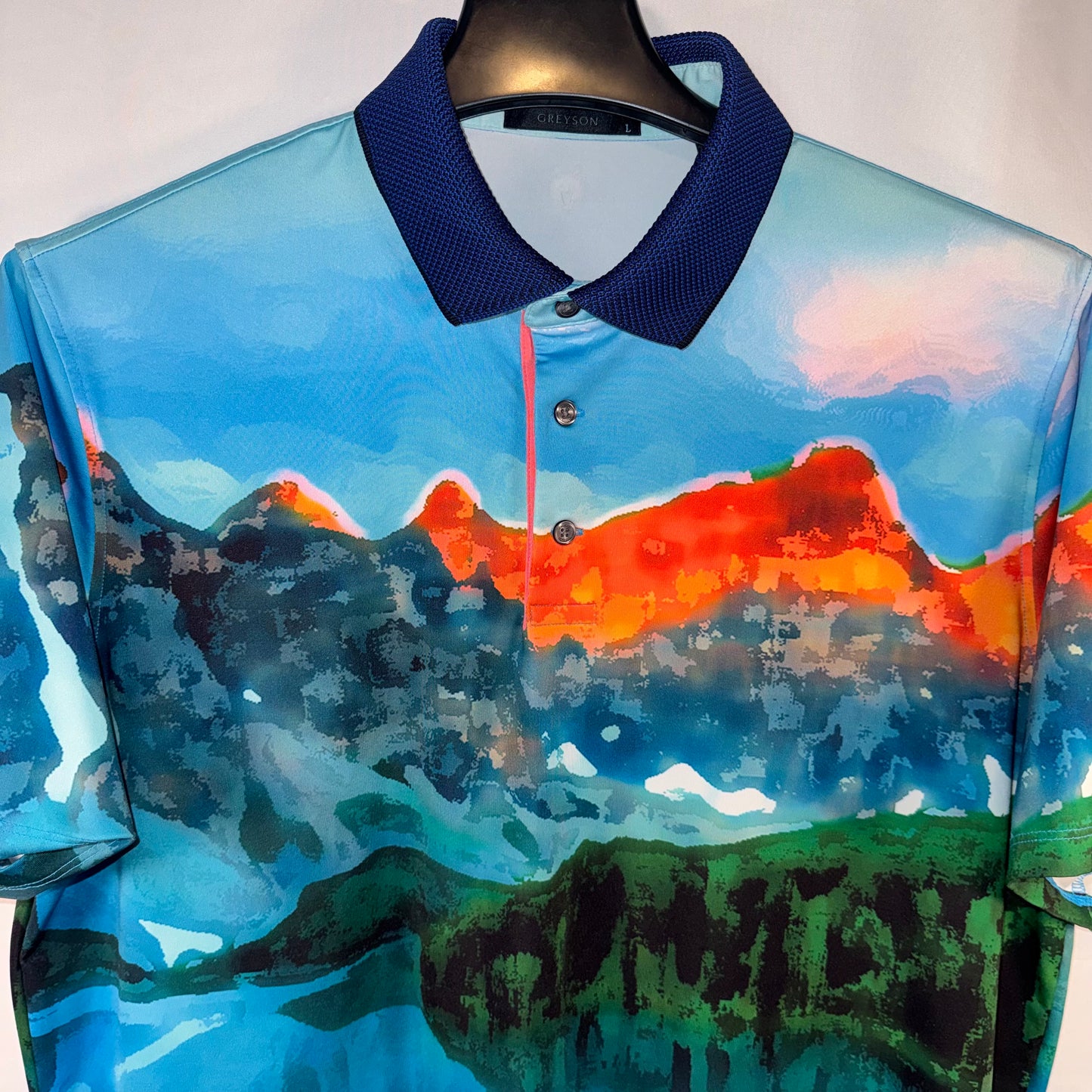 Greyson Water Painting Polo (Preloved)