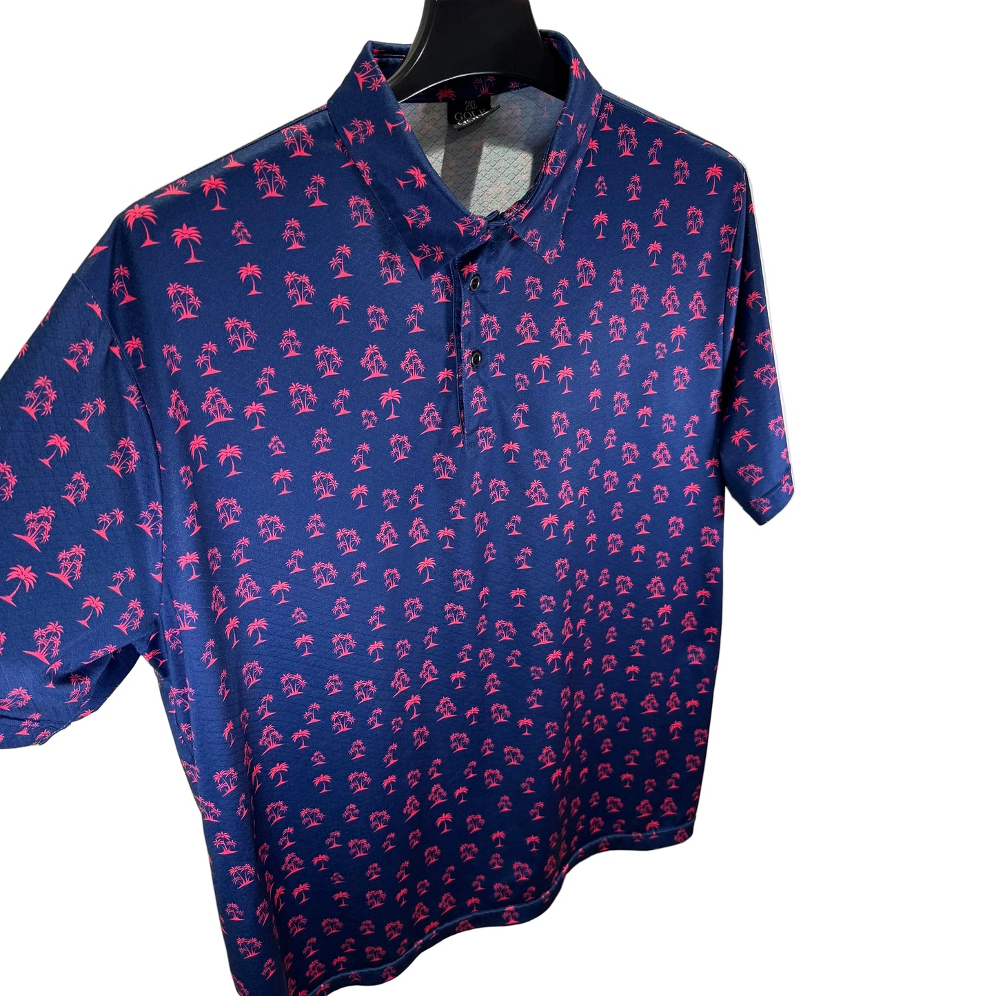 Golf Gods  Palms Cool Tech Performance Golf Polo (Preloved)
