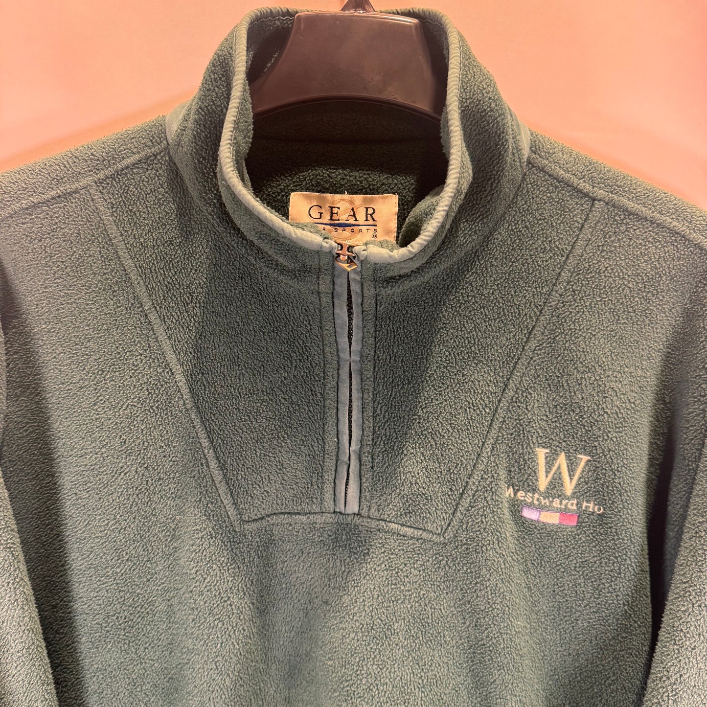 Gear Westward Ho Country Club 1/4 Zip Pullover (Vintage) (Preloved)